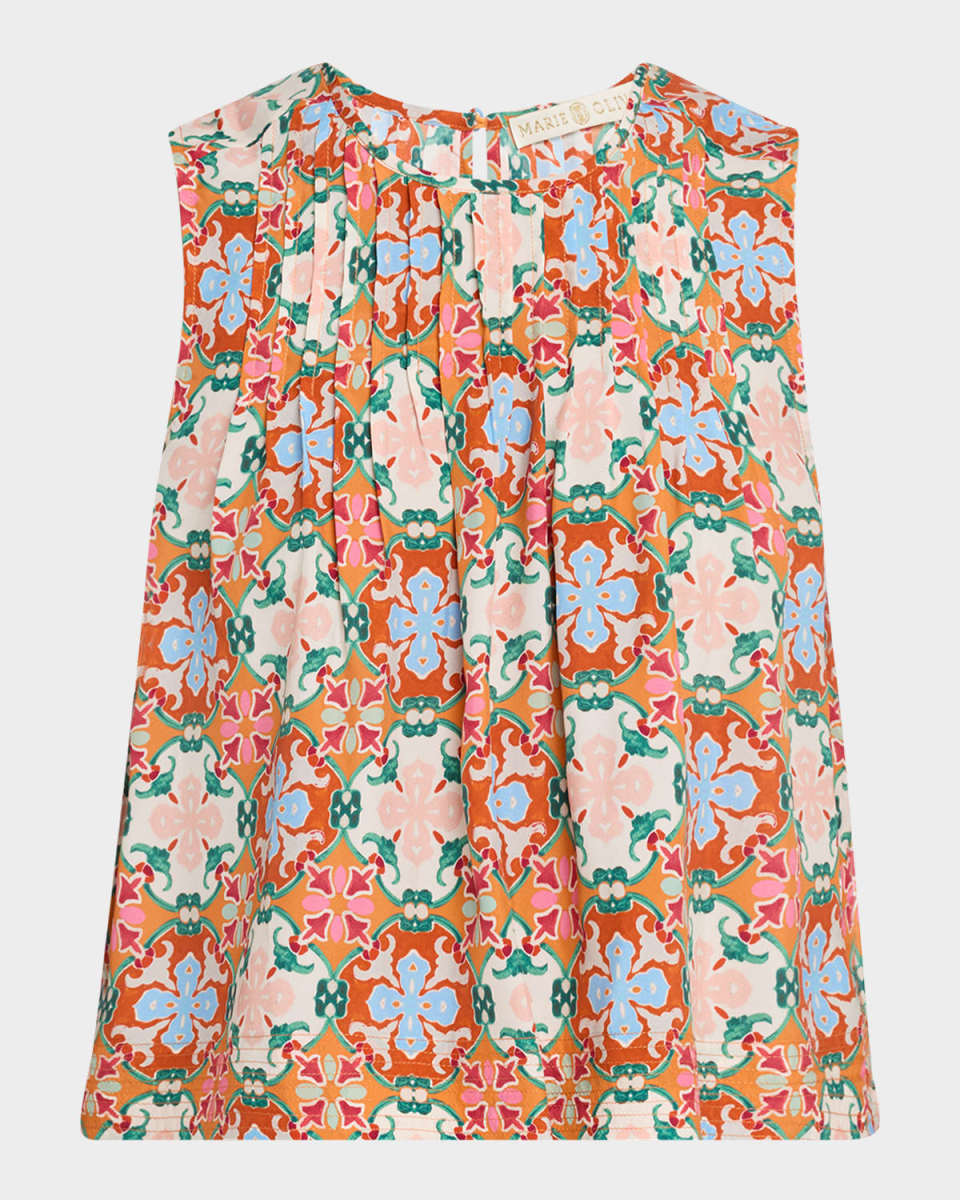 Letta Pleated Tank Top